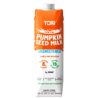 6 Pack Pumpkin Seed Milk Unsweetened Low Cal 946 ml
